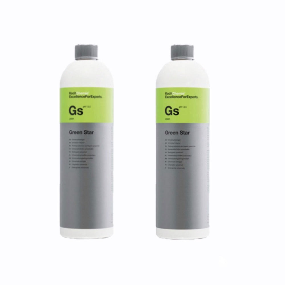 Pachet 2x Solutie de curatare universala, Koch Chemie Green Star, 1L