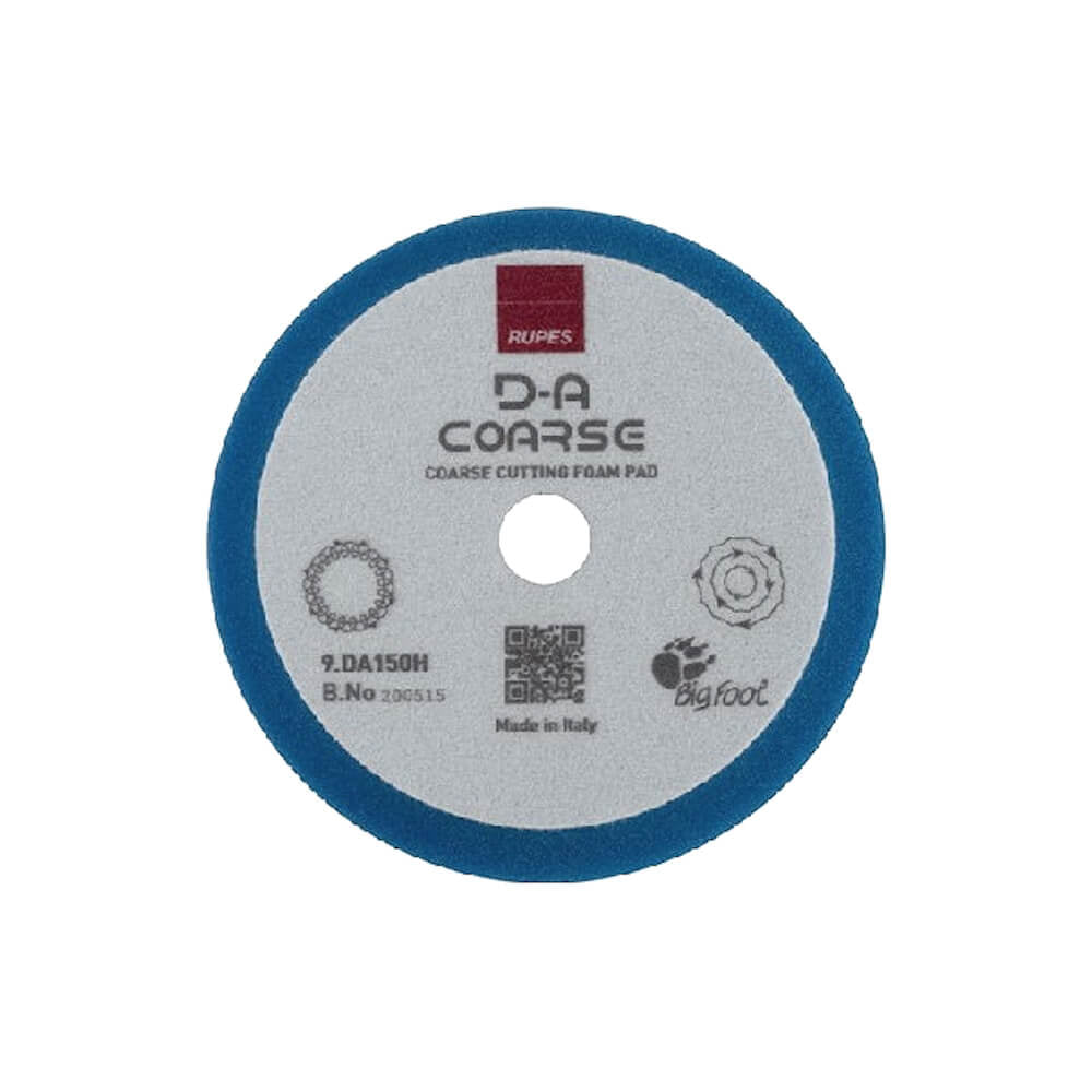 Burete polish abraziv Rupes D-A Coarse, albastru