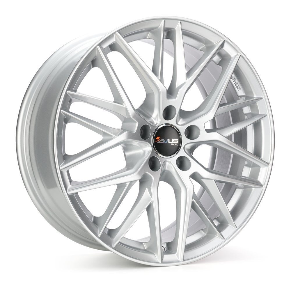 JANTA ALIAJ AVUS AF19 - RW 0.1 7.5X17 5X110 ET40 POLAR SILVER