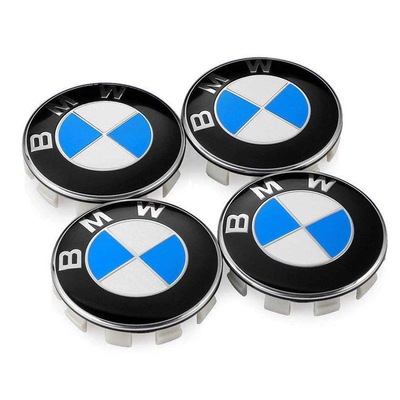 Set 4 capace roti, 56mm BMW, pentru jante din aluminiu