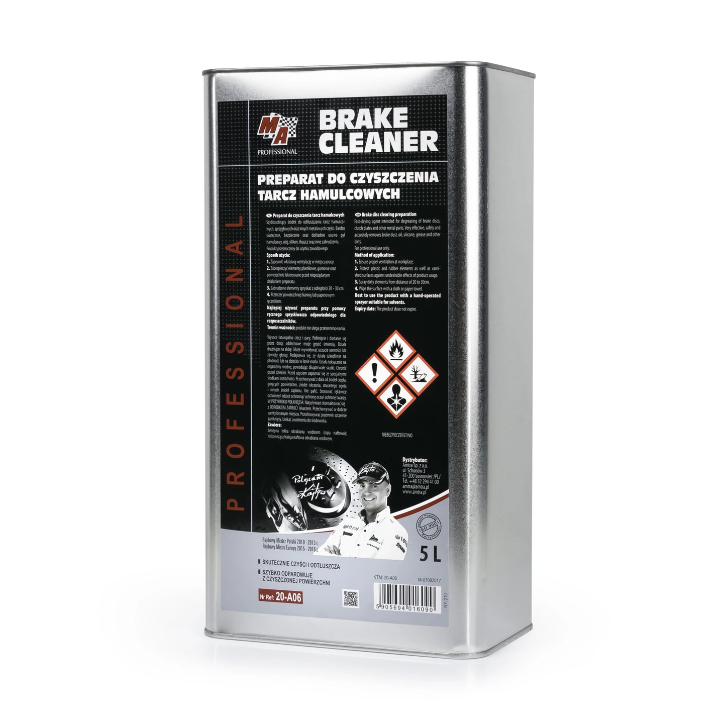 Curatitor discuri de frana-Brake cleaner-Ma profesional-5 L