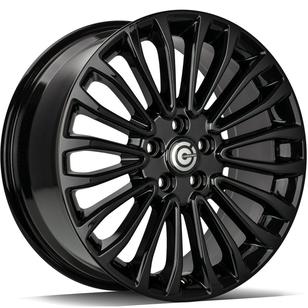 JANTA ALIAJ CARBONADO OHIO 7X17 5X108 ET50 BLACK GLOSSY