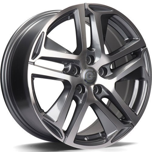 JANTA ALIAJ CARBONADO NICE 7.5X17 5X108 ET45 ANTHRACITE FRONT POLISHED