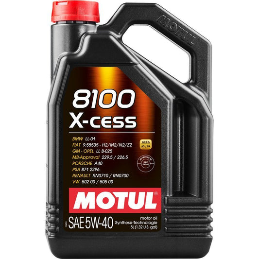 Ulei motor Motul 8100 X-cess, 5W40, 5L
