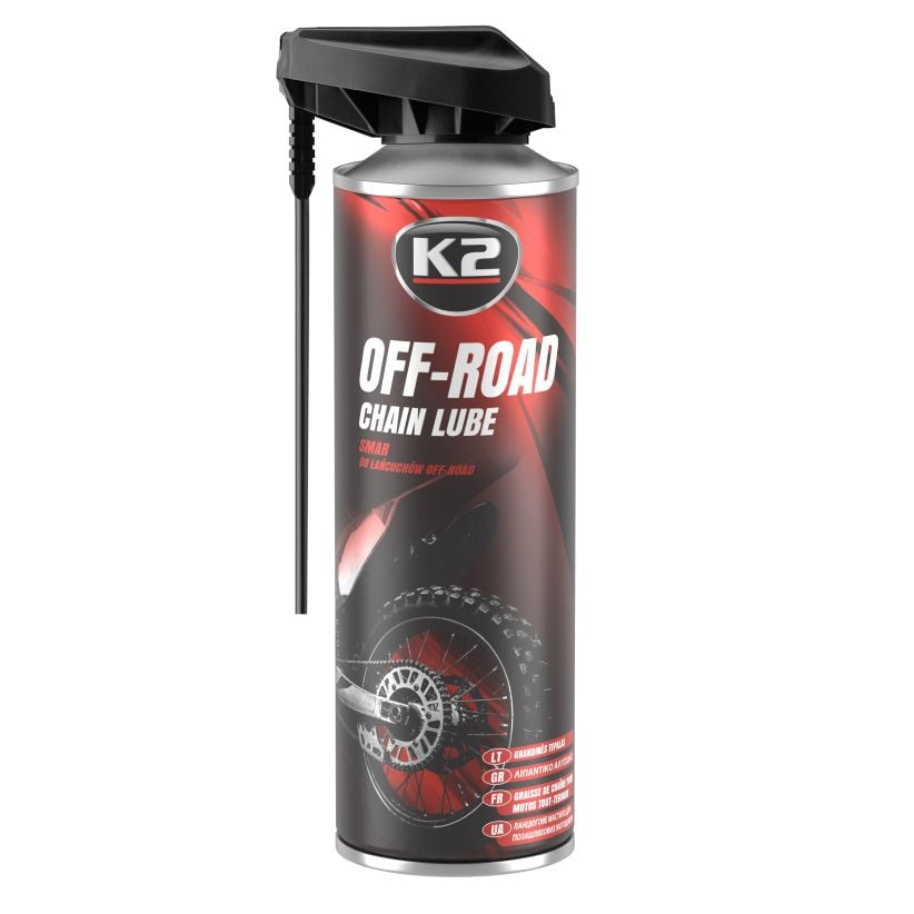 Spray lant K2 OFF-ROAD CHAIN LUBE 500ml
