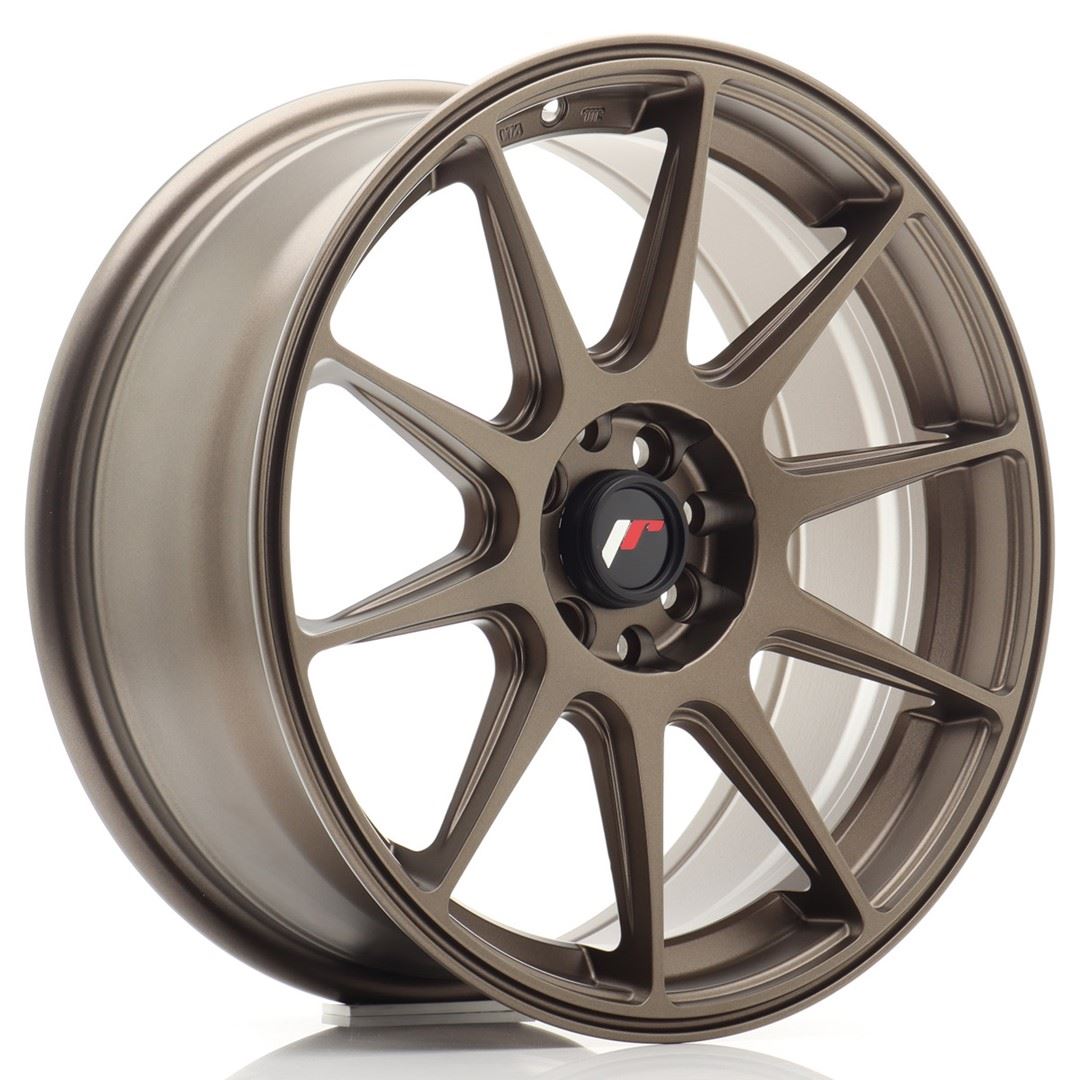 JR Wheels JR11 17x8,25 ET35 5x100/114,3 Matt Bronze