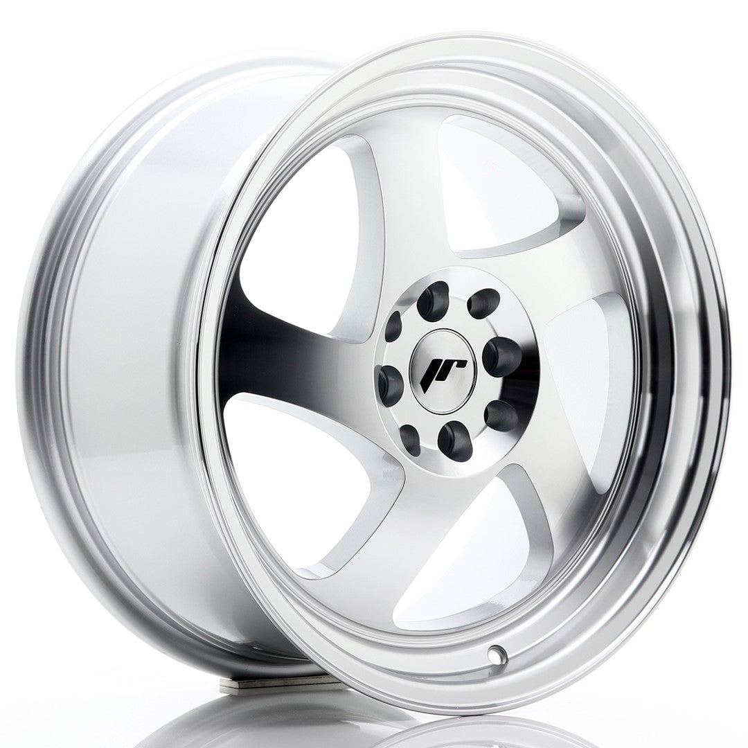 JR Wheels JR15 16x8 ET25 4x100/108 Machined Silver