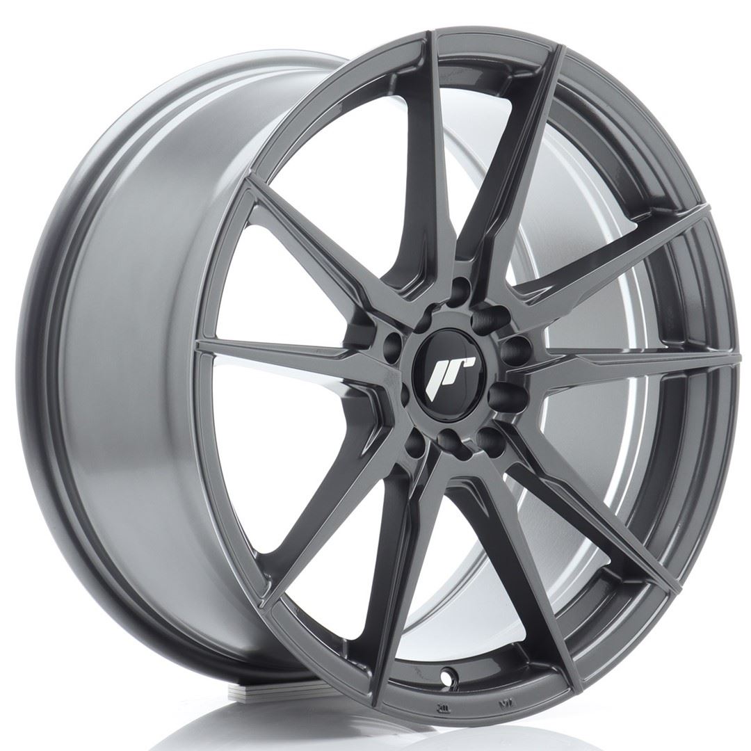 JR Wheels JR21 17x8 ET35 5x108/112 Hyper Gray