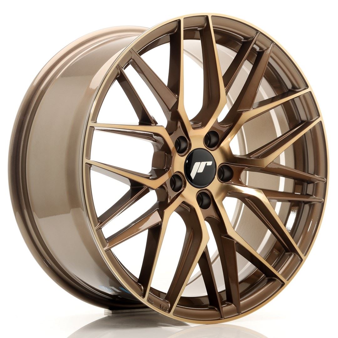 JR Wheels JR28 17x8 ET35 5x100 Platinum Bronze