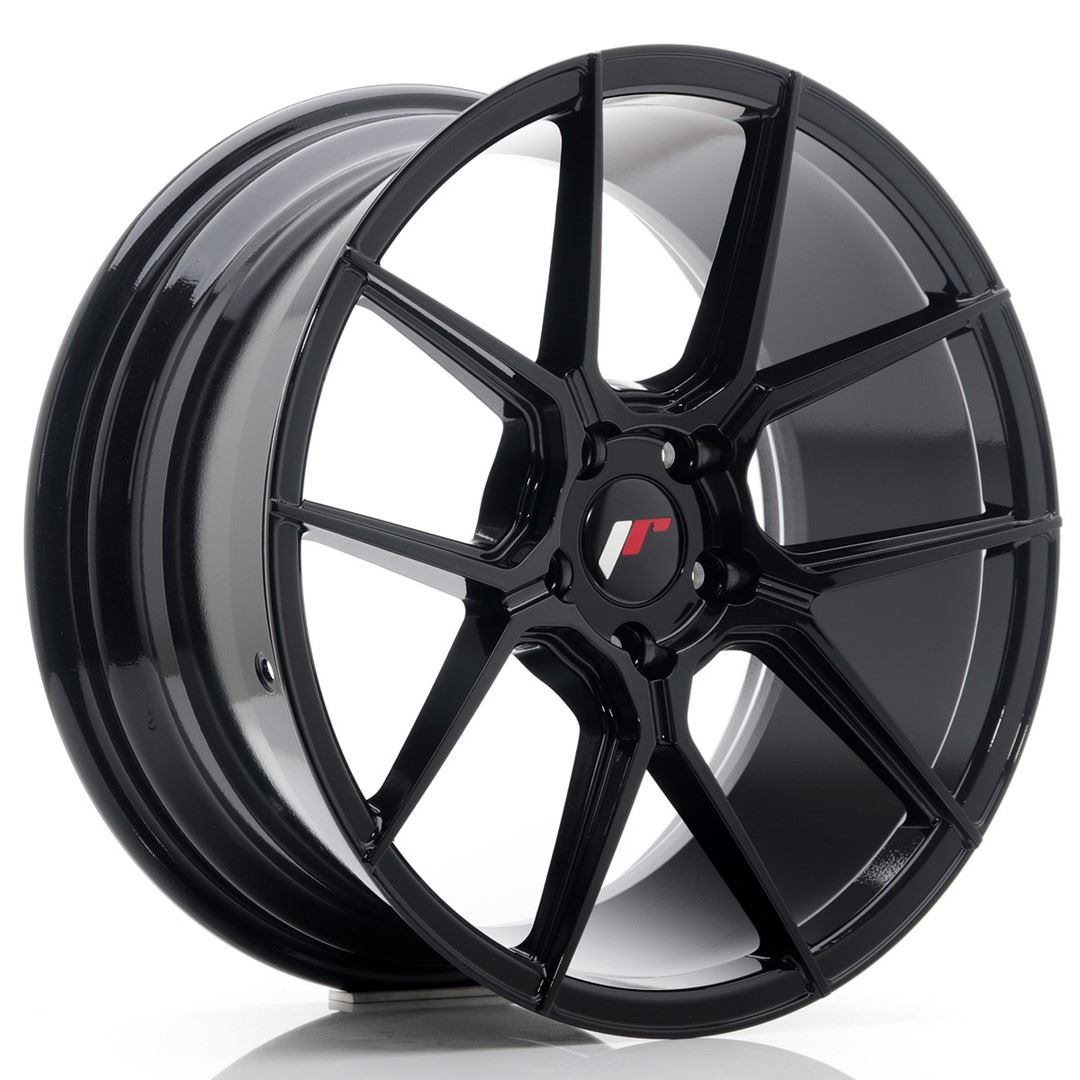 JR Wheels JR30 20x10 ET40 5x112 Glossy Black