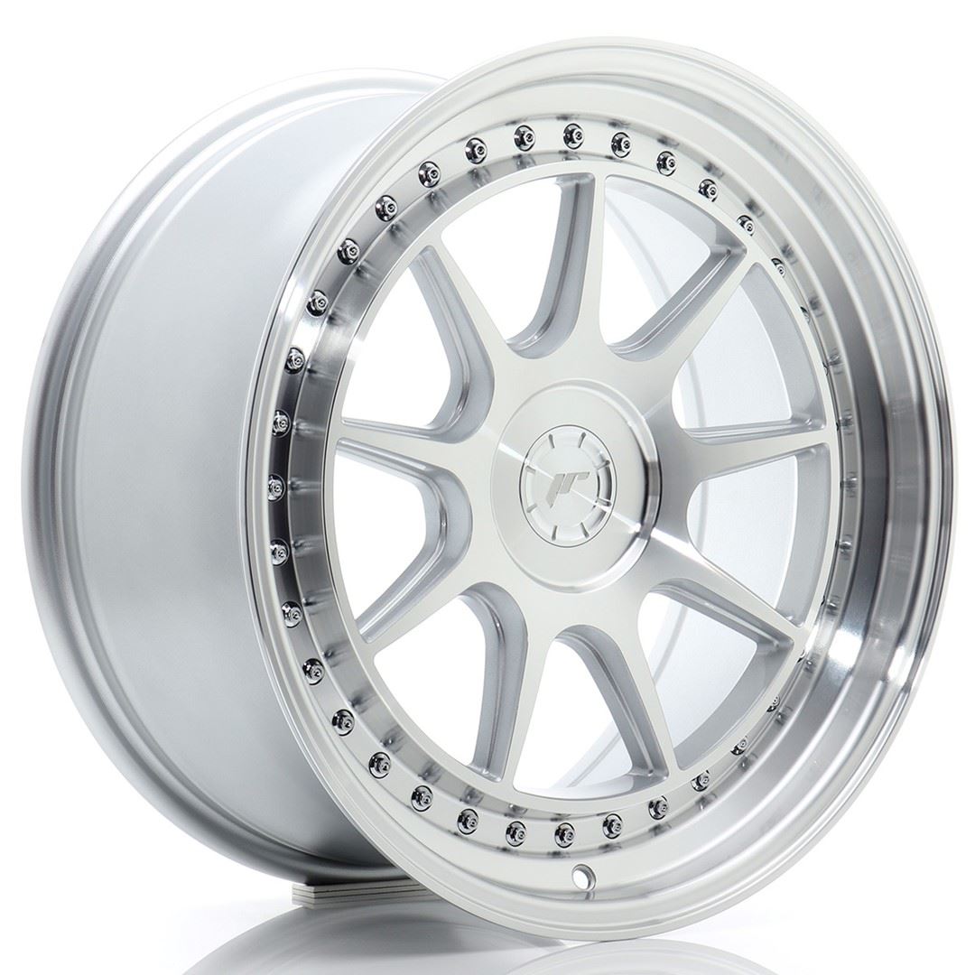 JR Wheels JR47 18x10,5 ET15-22 5H BLANK Silver Machined Face