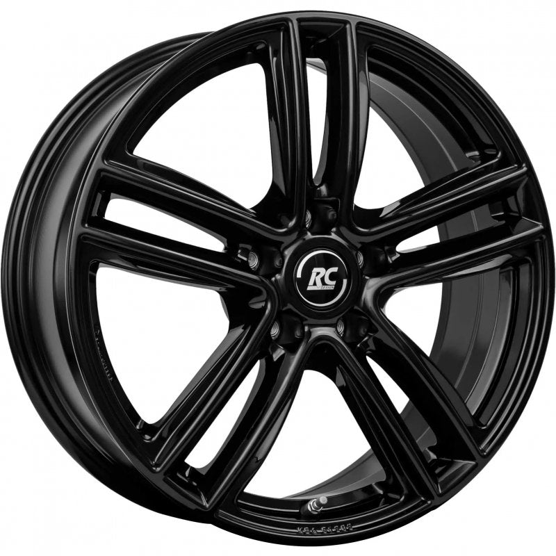 RC DESIGN RC27 17, 6.5, 5, 114.3, 32, 66.1, Schwarz Glanz,