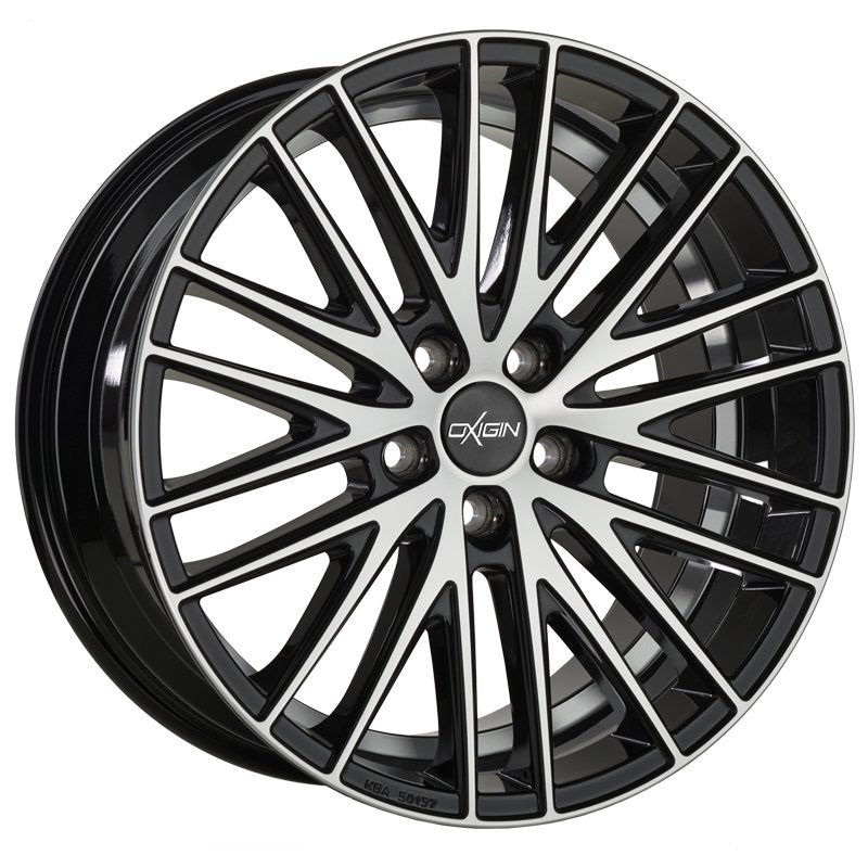 Oxigin 19 Oxspoke 17, 7.5, 5, 108, 45, 63.4, black full polish,
