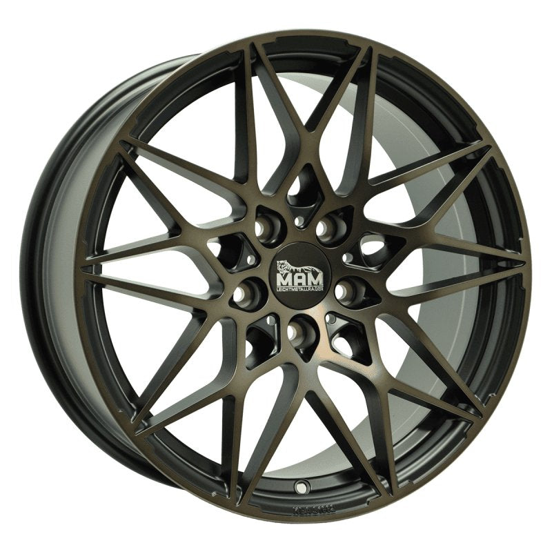 MAM Felgen B2 18, 8, 5, 112, 45, 72.6, MATT BLACK BRONZE,
