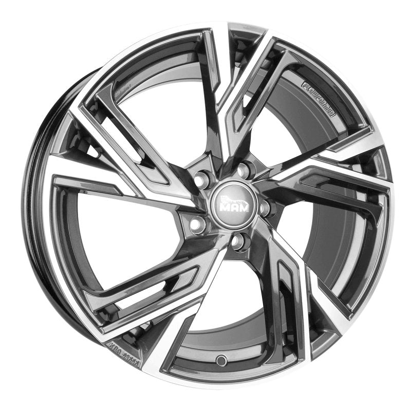 MAM Felgen RS5 18, 8, 5, 112, 30, 66.5, PALLADIUM FRONT POLISH,