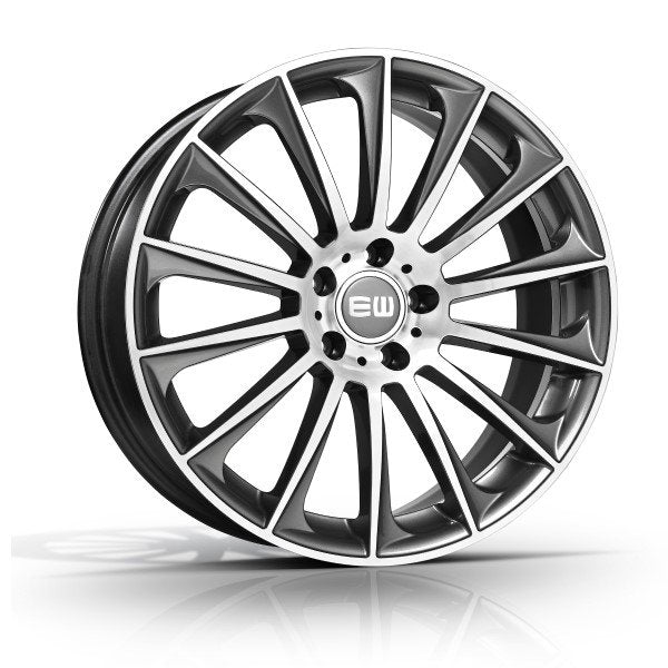 Elite Wheels WILD BEAUTY 17, 7.5, 5, 112, 35, 66.5, PALLADIUM POLISHED,
