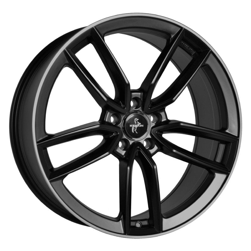Keskin Tuning KT21 17, 7.5, 5, 114.3, 45, 72.6, MATT BLACK LIP POLISH,