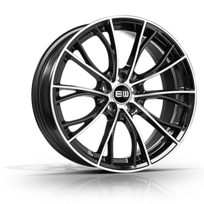 Elite Wheels LIGHT 18, 8, 5, 112, 45, 66.6, black polished,