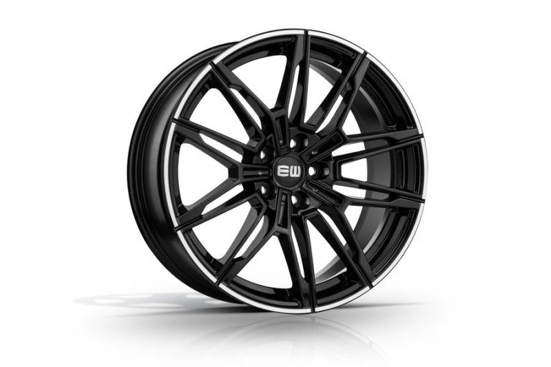 Elite Wheels AQUILA 19, 8.5, 5, 112, 30, 66.6, BLACK LIP POLISHED,
