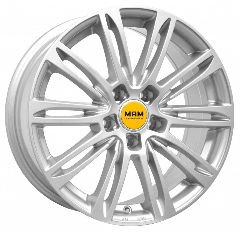 MAM Felgen A4 16, 7, 5, 112, 38, 66.6, silver painted,