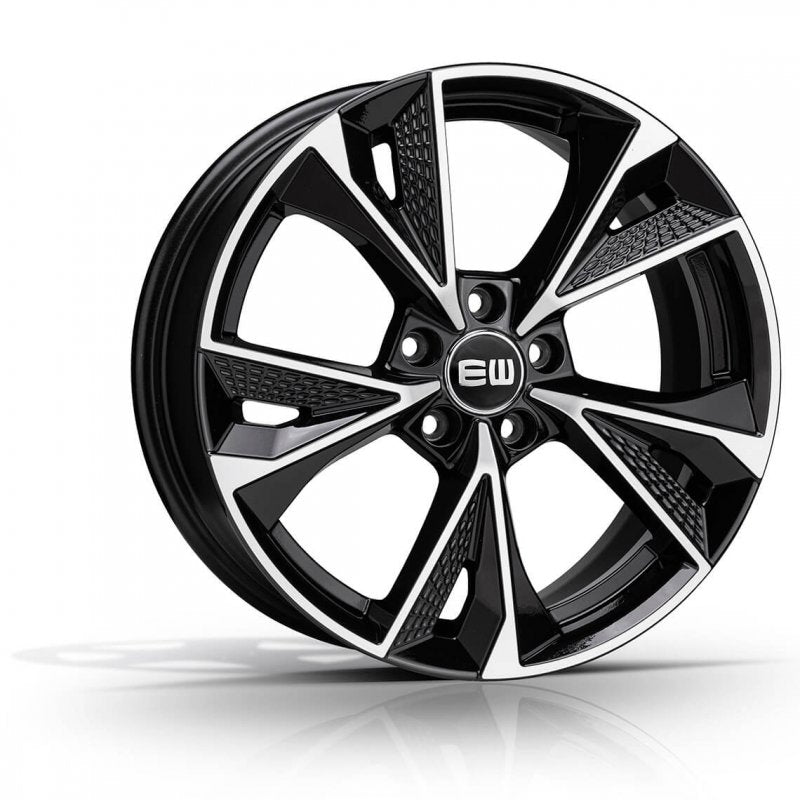 Elite Wheels LUSTER 19, 8, 5, 112, 35, 66.45, black polished,