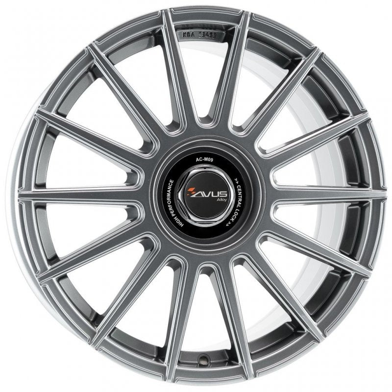 AVUS AC-M09 - DM09 18, 8, 5, 120, 30, 72.6, ANTHRACITE,