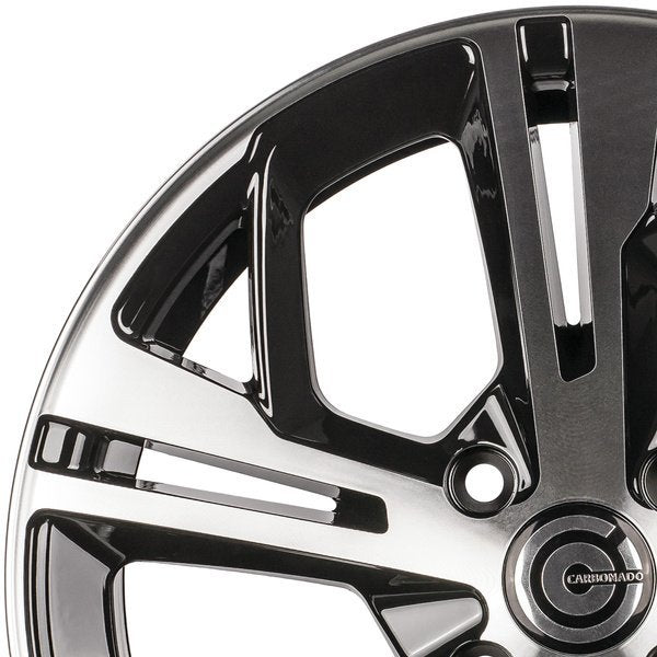Janta aliaj Carbonado ANGERS 7x16 4x108 et20 Czarne Polerowany Front