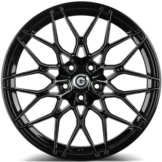 Janta aliaj Carbonado EMERALD 8x18 5x112 et30 Black Glossy