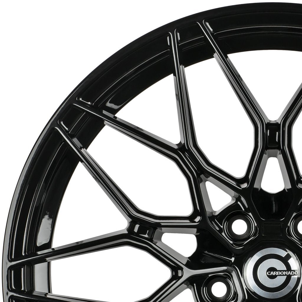 Janta aliaj Carbonado EMERALD 8x18 5x112 et30 Black Glossy