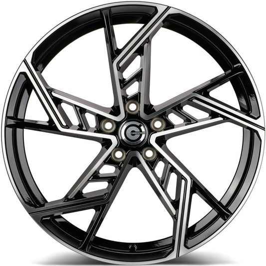 Janta aliaj Carbonado EVIL 9.5x21 5x112 et25 Black Front Polished