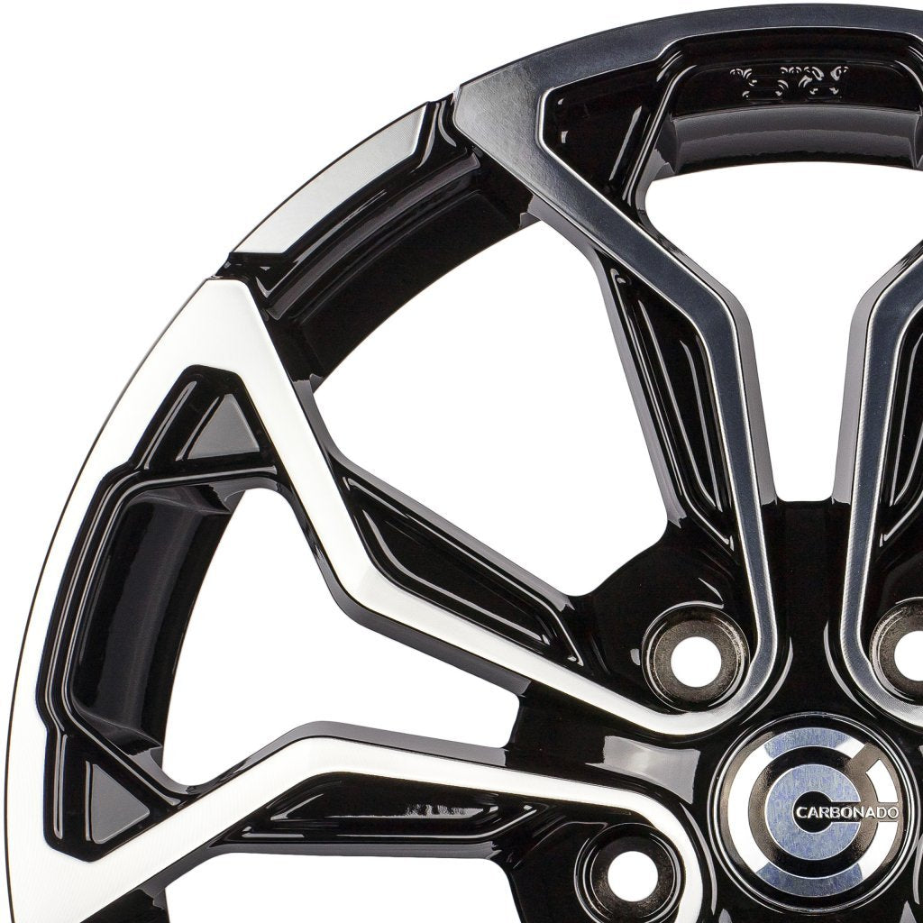 Janta aliaj Carbonado EXPLODE 6.5x15 4x100 et35 Black Front Polished
