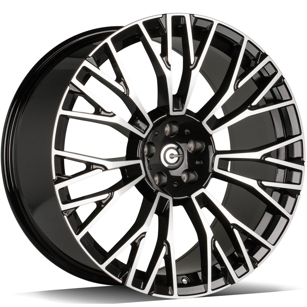 Janta aliaj Carbonado Fame 9.5x21 5x112 et30 Black Front Polished