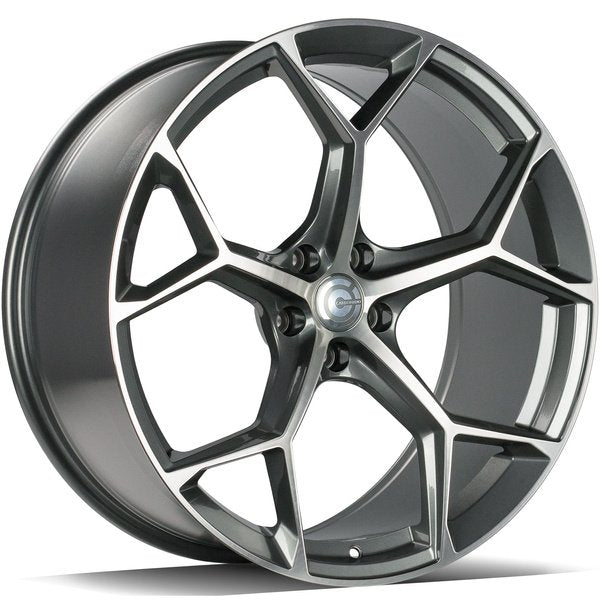 Janta aliaj Carbonado FANCY 9.5x21 5x112 et25 FP - Anthracite Front Polished