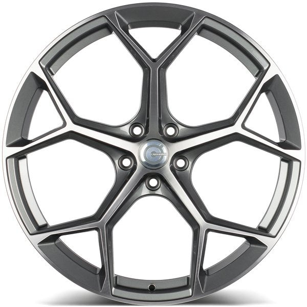 Janta aliaj Carbonado FANCY 9.5x21 5x112 et25 FP - Anthracite Front Polished