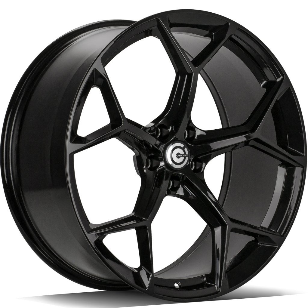 Janta aliaj Carbonado FANCY 9.5x22 5x112 et25 Black Glossy
