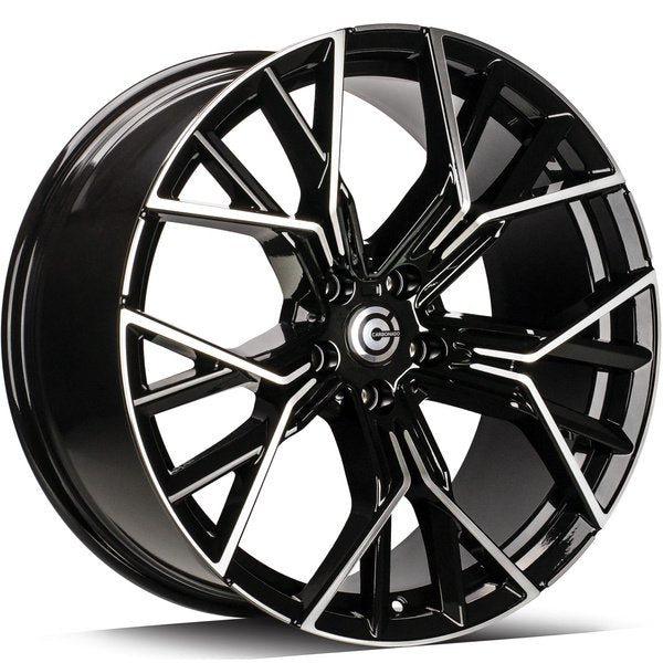 Janta aliaj Carbonado Fast 9.5x20 5x112 et35 FP - Black Front Polished