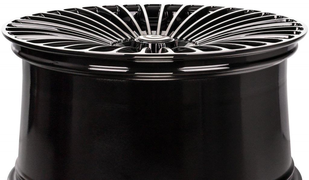 Janta aliaj Carbonado Hurricane 11x21 5x112 et47 Black Front Polished
