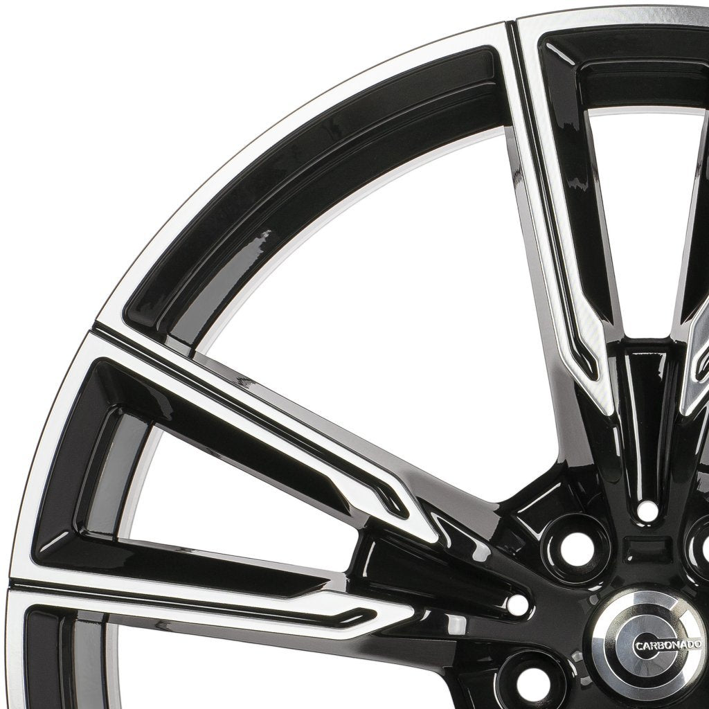 Janta aliaj Carbonado INDEPENDENCE 10.5x21 5x112 et40 Black Front Polished
