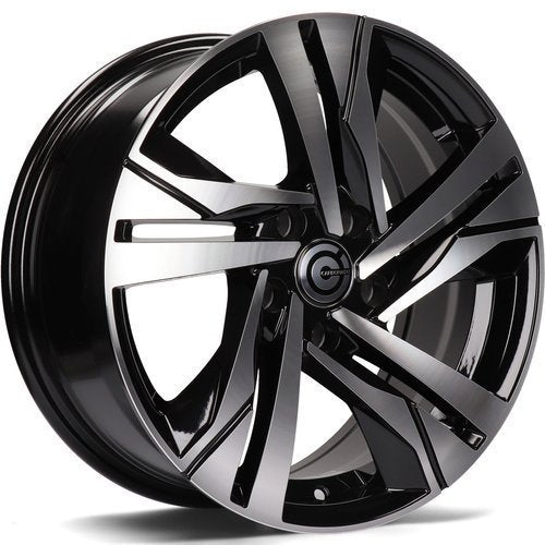 Janta aliaj Carbonado Lens 7x16 4x108 et25 Black Front Polished