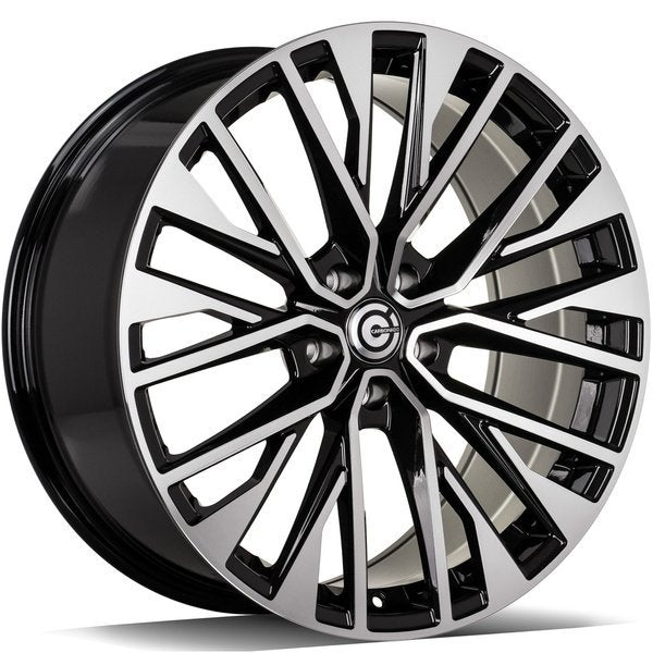 Janta aliaj Carbonado LOOP 9x20 5x112 et30 Black Front Polished