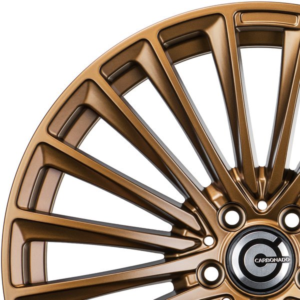 Janta aliaj Carbonado Prestige 9.5x20 5x112 et45 ronze - Bronze