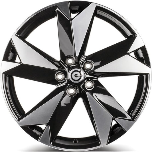 Janta aliaj Carbonado PROGRESSIVE 7.5x18 5x112 et45 Black Front Polished