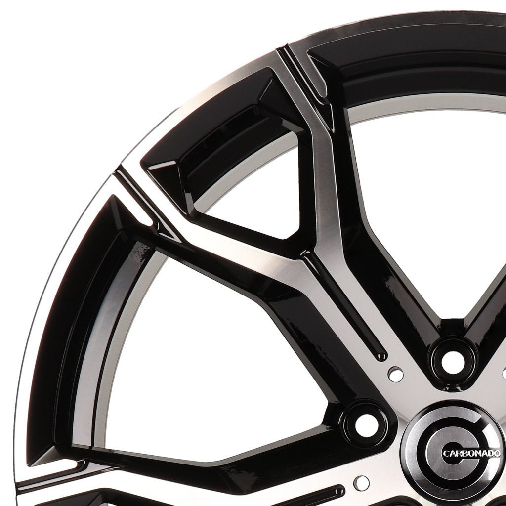 Janta aliaj Carbonado Ring 9.5x21 5x112 et37 Black Front Polished