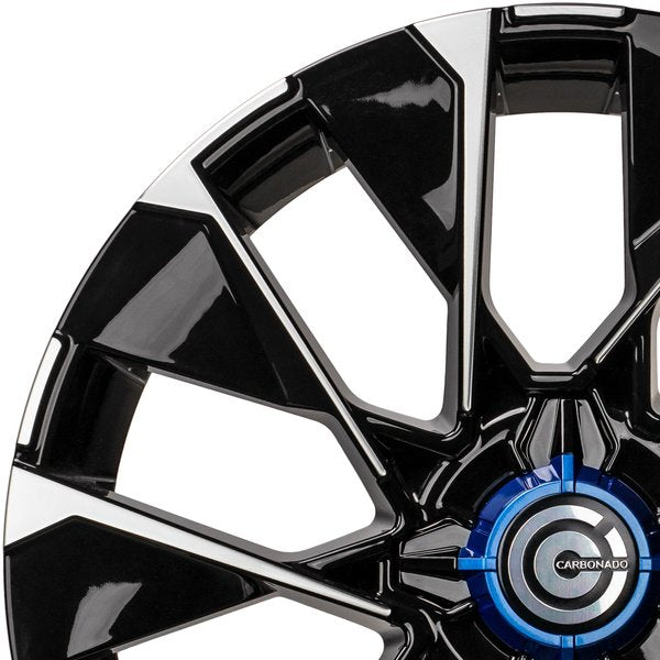 Janta aliaj Carbonado Rise 6.5x16 4x100 et37 FP - Black Front Polish