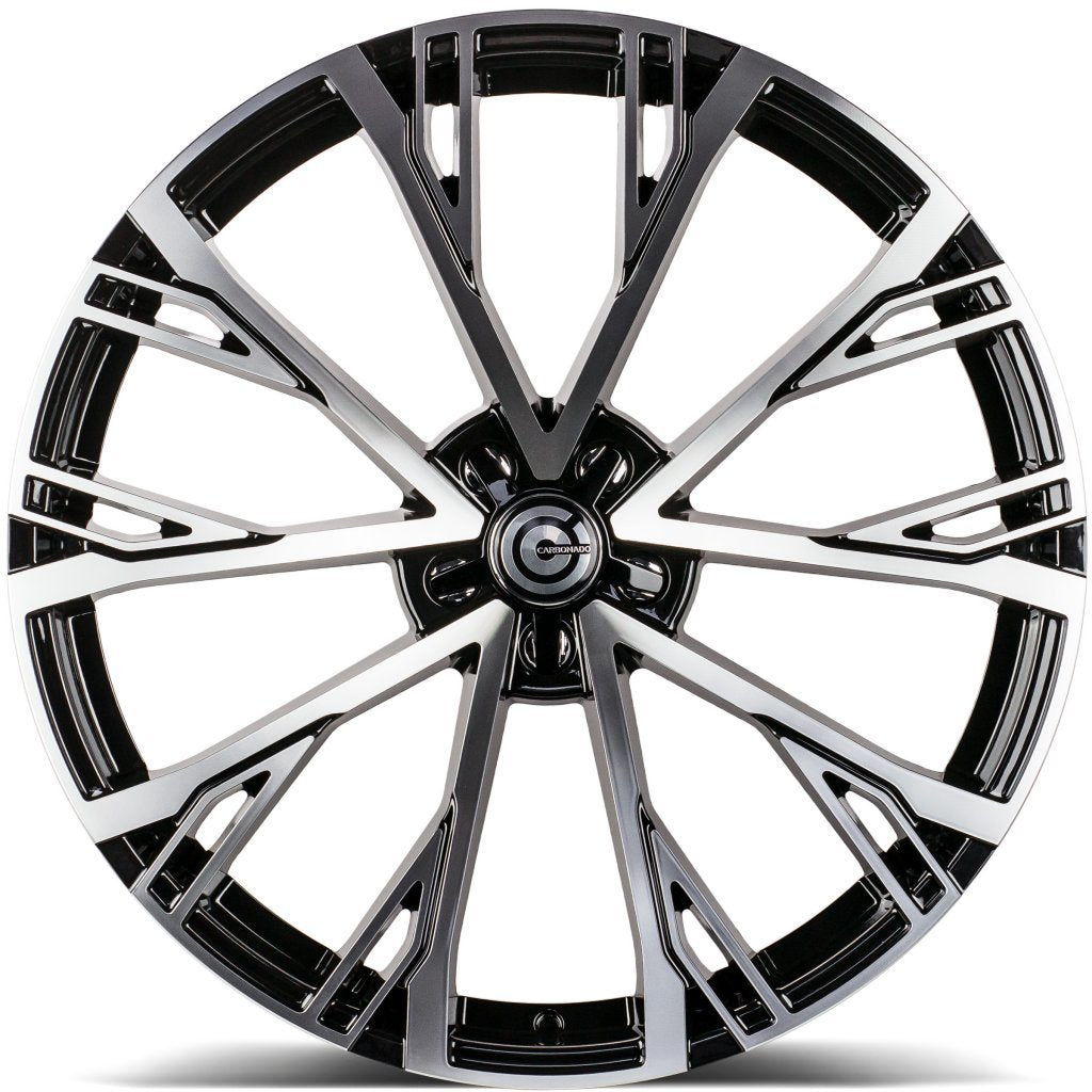 Janta aliaj Carbonado STAR 9x20 5x112 et30 Black Front Polished
