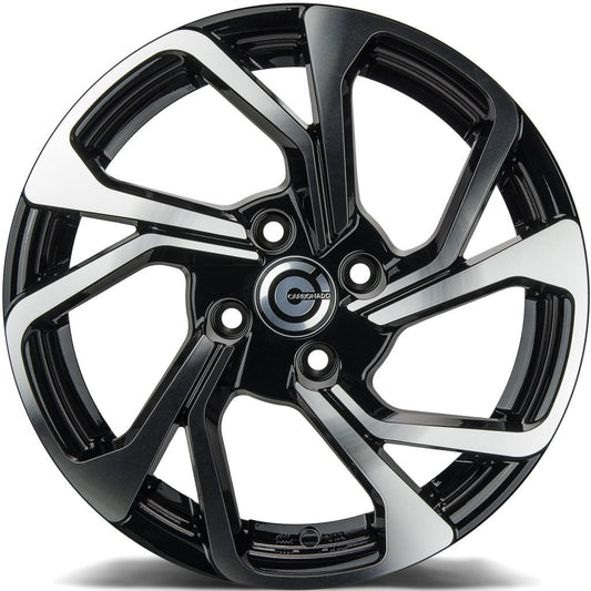 Janta aliaj Carbonado Swift 6.5x15 4x100 et35 Black Front Polished