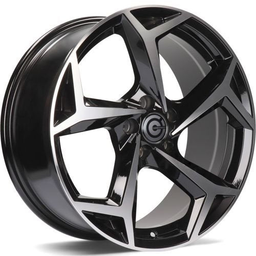 Janta aliaj Carbonado Tropico 6.5x16 5x100 et38 Black Front Polished