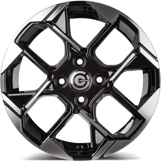 Janta aliaj Carbonado ZOMBIE 6x15 4x100 et40 Black Front Polished