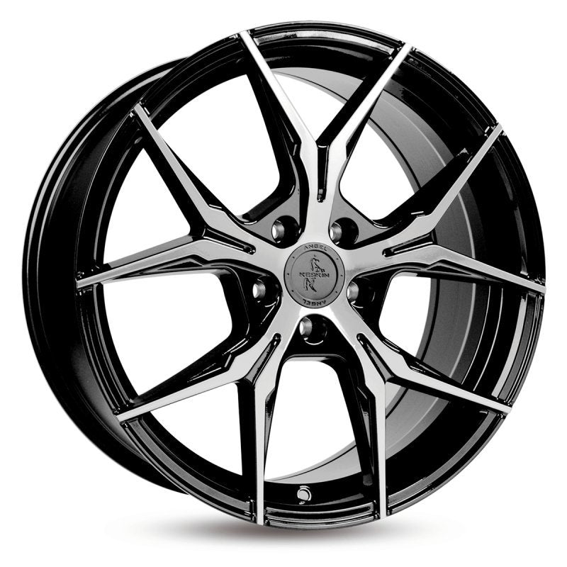Janta aliaj Keskin Tuning KT19 8x18 5x112 et30 BLACK FRONT POLISH