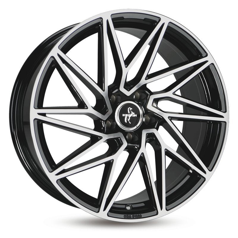 Janta aliaj Keskin Tuning KT20 8.5x19 5x112 et30 BLACK FRONT POLISH